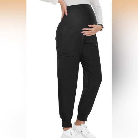 Maternity scrub jogger pants - Picture 5 of 6